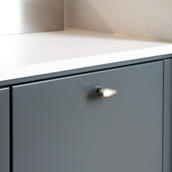 Bouton T Oliver - Aspect Inoxydable