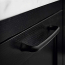 Poignée Provence - 160mm - Fonte Noire