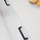 Poignée Pagoda - 160mm - Fonte Noire