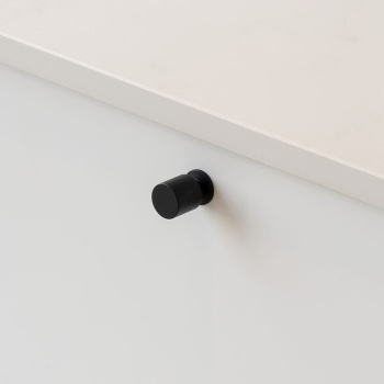 Bouton Solo - 21mm - Noir Mat