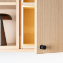 Bouton Solo - 21mm - Noir Mat