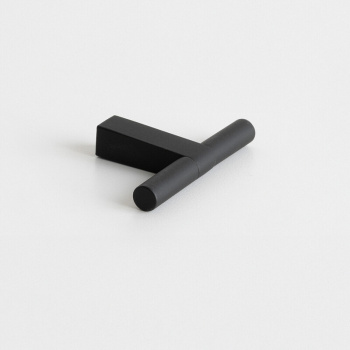 Bouton T Petit - Noir Mat