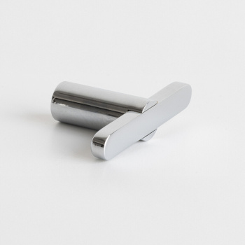 Bouton T Flow - Chrome Poli