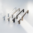 Bouton T Flow - Chrome Poli