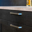 Poignée Frank - 160mm - Aspect Inoxydable