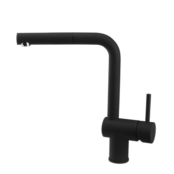 Mitigeur de Cuisine Venedig - Bec Extractible - Noir Mat