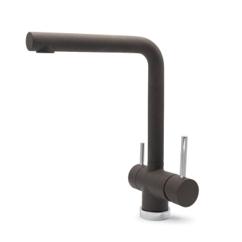 Mitigeur de Cuisine Milano - Silgranit Café/Chrome