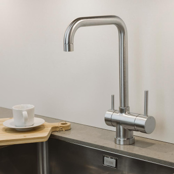 Mitigeur de Cuisine Rom - Acier Inoxydable