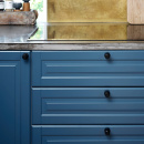 Bouton Manor Round - Noir Mat