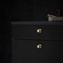 Bouton Manoir Round - Or