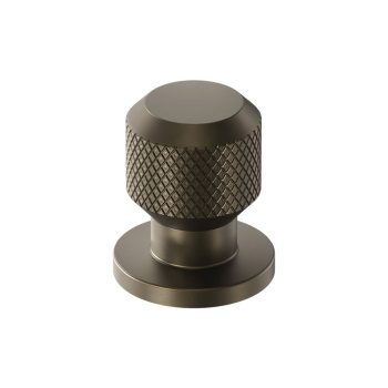 Bouton Manoir Round - Mat Bronze