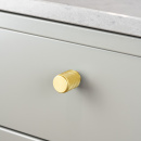 Bouton Riff - Laiton Mat