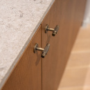 Bouton T Manor - Laiton Antique