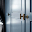 Bouton T Manor - Laiton Antique