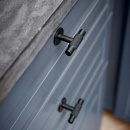 Bouton T Manor - Noir Mat