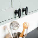 Bouton T Riff - Noir Mat