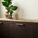 Poignée Rattan - 160mm - Laiton Brossé