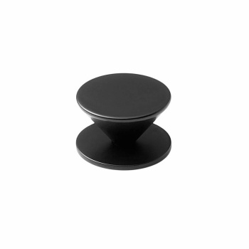 Bouton d\'armoire Orbite, 35 mm, noir mat