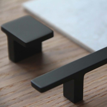 Bouton Transit - 16mm - Noir mat