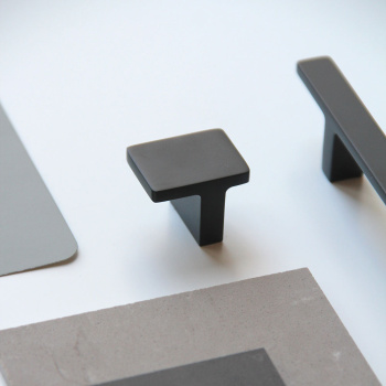 Bouton Transit - 16mm - Noir mat