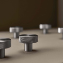 Bouton Simon - 35mm - Finition Acier Inoxydable