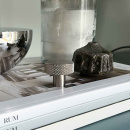 Bouton Simon - 35mm - Finition Acier Inoxydable