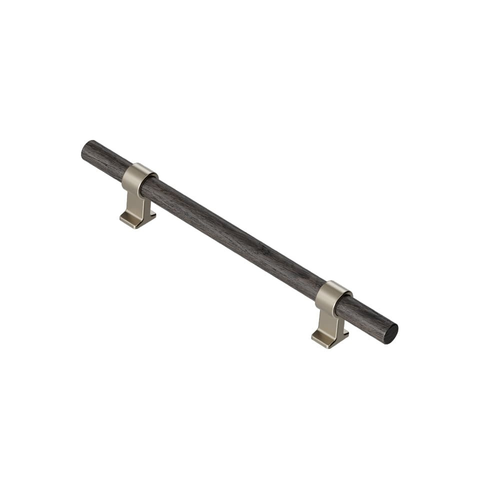 Poignée Bond - Chêne Teinté Foncé/Laiton Brossé