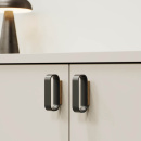 Poignée Race - Chêne/Noir Mat