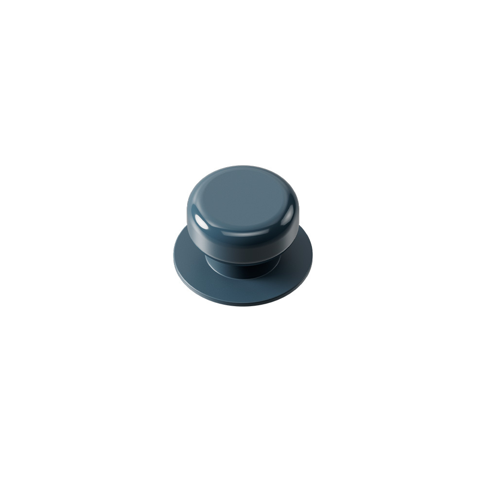 Bouton Colette - 50mm - Glossy Slate Blue