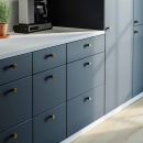 Bouton 2078 - Laiton Poli