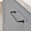 Poignée Lounge - 160mm - Noir