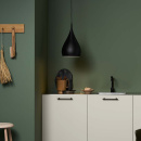 Poignée Delta - 160mm - Noir Mat