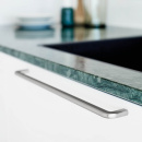 Poignée Compact - 160mm - Aspect Inoxydable