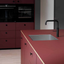 Bouton Plato - Noir Brossé