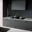 Bouton Plato - Noir Brossé