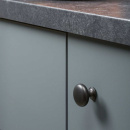 Bouton Duke - Noir Antique