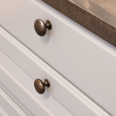 Bouton Duke - Laiton Antique