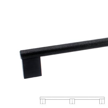 Poignée Graf Mini - 1178mm - Noir
