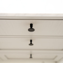 Bouton Jubilee - 28mm - Noir Mat