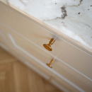 Bouton Jubilee - 28mm - Laiton Non Traité