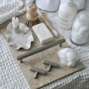 Bouton T Rille - Aspect Inox