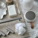 Bouton T Rille - Aspect Inox