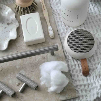 Bouton T Rille - Aspect Inox