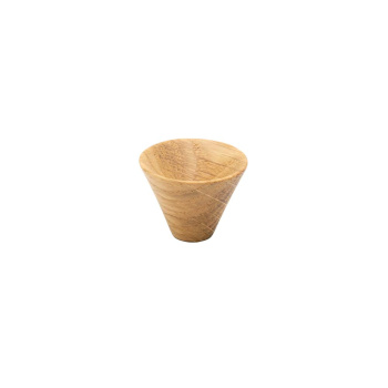 Bouton Conic - 29mm - Chêne