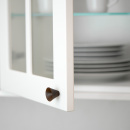 Bouton Conic  - 29mm - Noyer