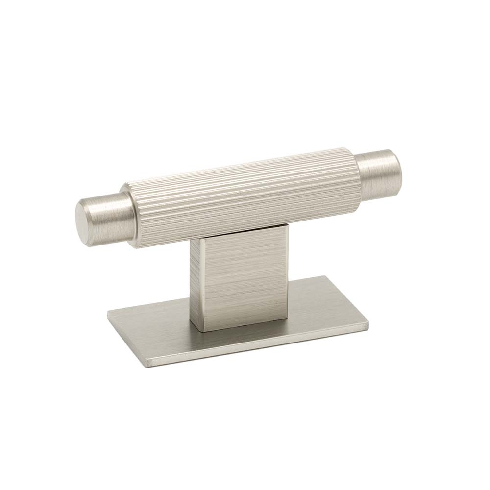 Bouton T Arpa/Plaque Arrière - Aspect Acier Inoxydable