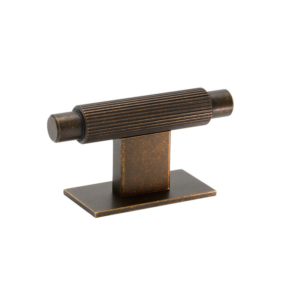 Bouton T Arpa/Plaque Arrière - Laiton Antique