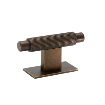 Bouton T Arpa/Plaque Arrière - Laiton Antique
