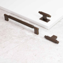 Bouton T Arpa/Plaque Arrière - Laiton Antique