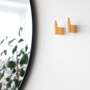 Patère Arpa - Laiton Brossé